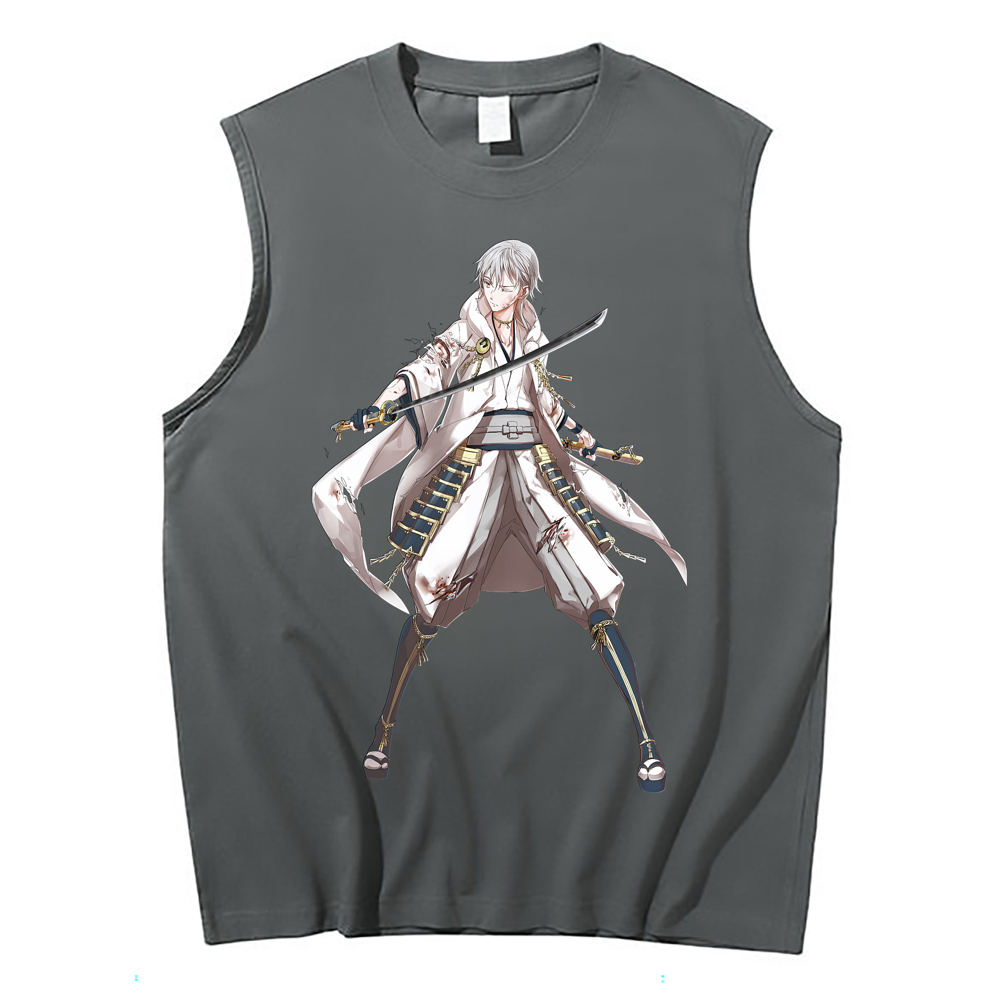 （画像用） 刀剣乱舞 Touken Ranbu コットン100％タンクトップ（フロントプリント）
